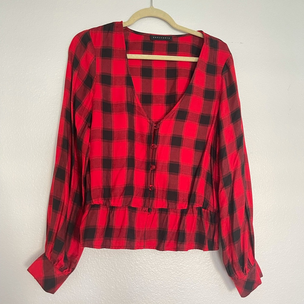 Sanctuary peplum top